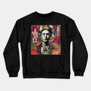 Frida Kahlo pop art Crewneck Sweatshirt